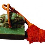 The seal of Yuan emperor’s teacher dispalyed in the Tibet Museum