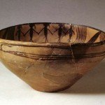 Painted earthen pot of the Mijiayao Culture of the Neolithic Age
