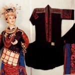 Minorities’ garments displayed in the Cultural Palace of Minorities in Beijing