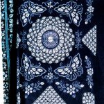 Batik works of Bai nationality in Dali, Yunnan Province.