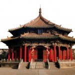 The Dazheng Hall in the Shenyang Palace Museum